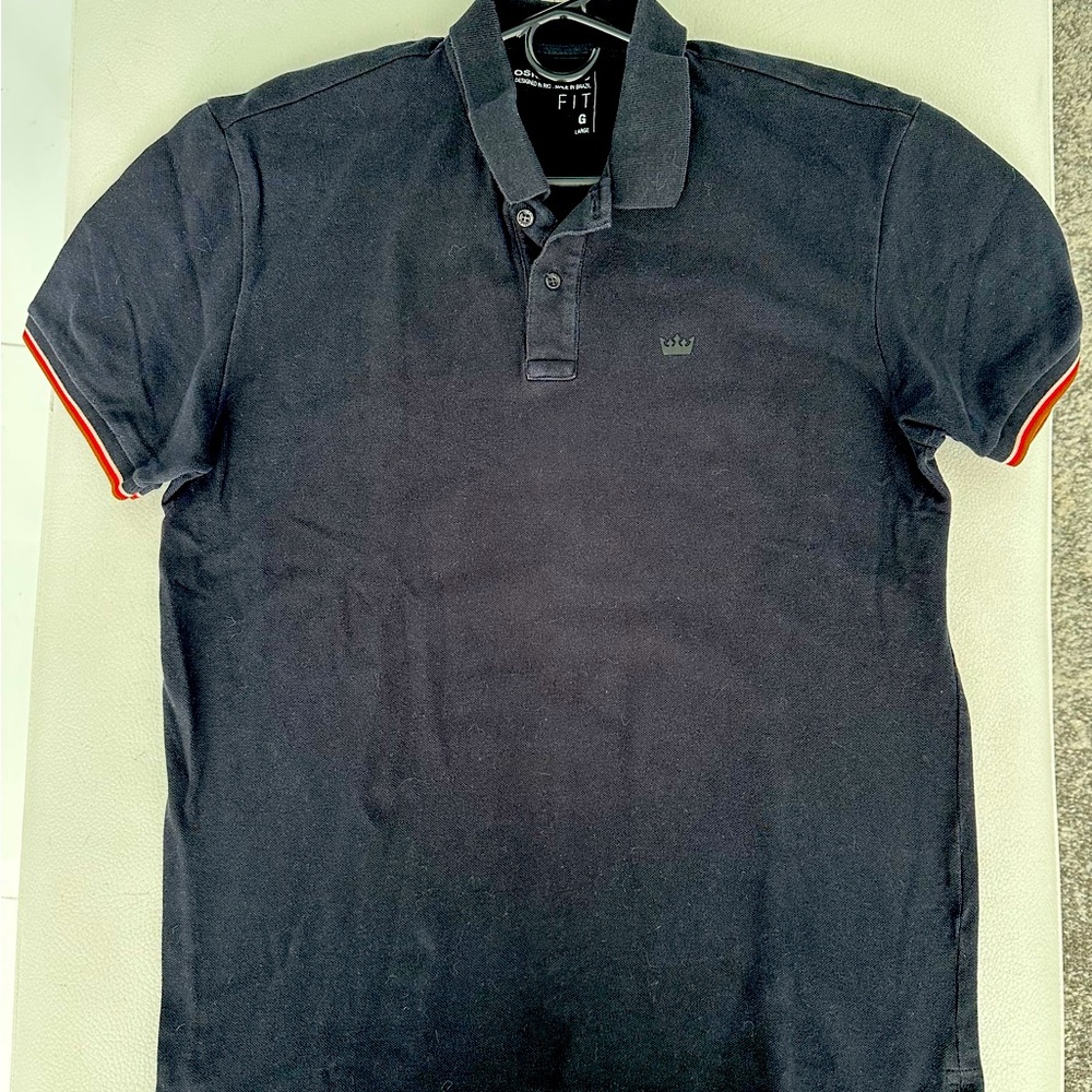 Osklen Black POLO short sleeves Men’s Design in Rio